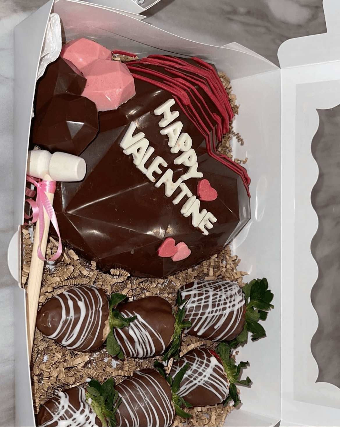 Breakable Heart with Berries